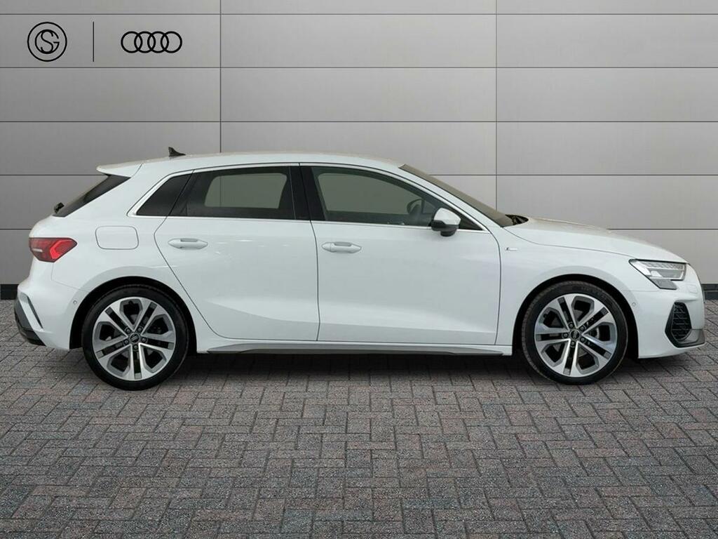 Audi A3 2.0 Tdi S Line Sportback S Tronic Euro 6 Ss CP75FJF White #5