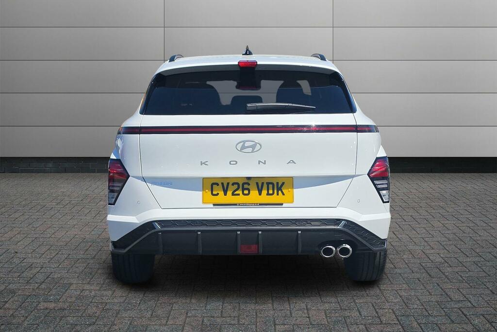 Hyundai Kona 1.6 T-gdi N Line S Dct Euro 6 Ss CV26VDK White #6