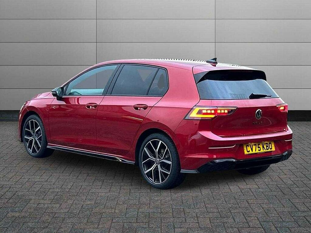 Volkswagen Golf 1.5 Etsi Mhev Black Edition Dsg Euro 6 Ss CV75KBO Red #3
