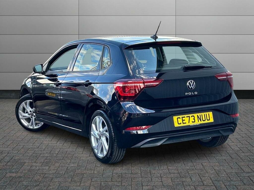 Volkswagen Polo 1.0 Tsi Style Euro 6 Ss CE73NUU Black #2