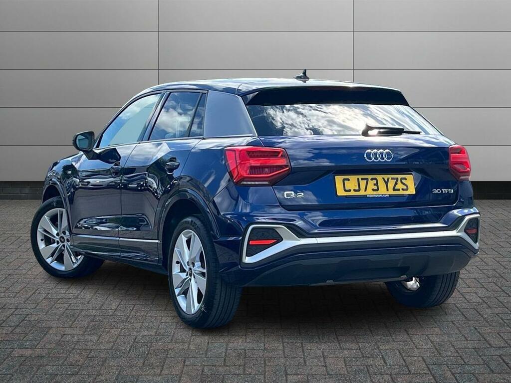 Audi Q2 1.0 Tfsi 30 S Line Euro 6 Ss CJ73YZS Blue #2