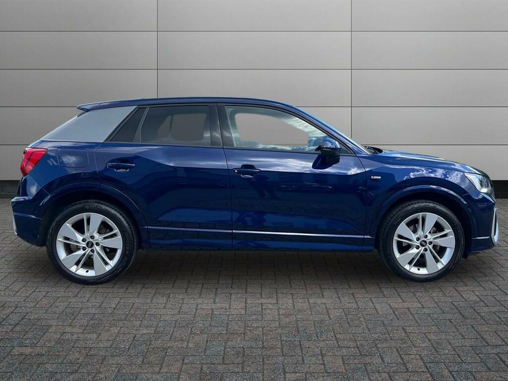Audi Q2 1.0 Tfsi 30 S Line Euro 6 Ss CJ73YZS Blue #5
