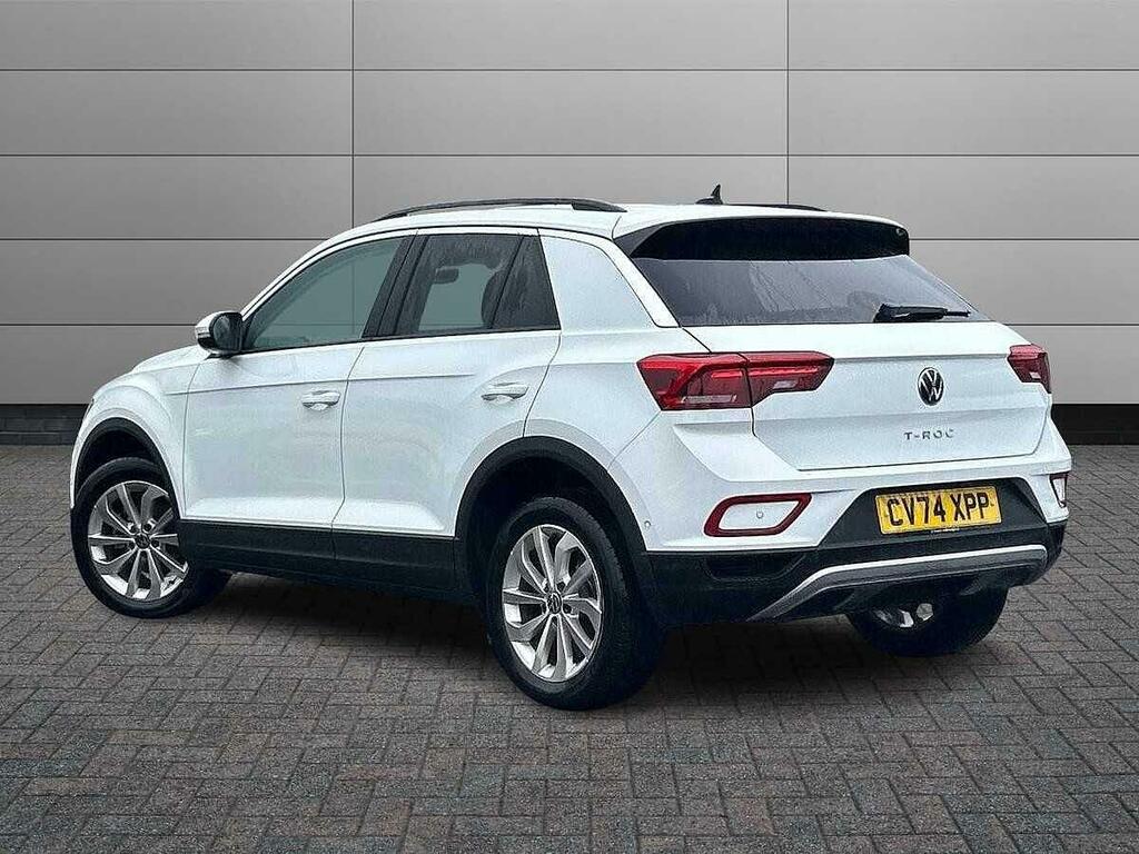 Volkswagen T-Roc 1.5 Tsi Match Dsg Euro 6 Ss CV74XPP White #3
