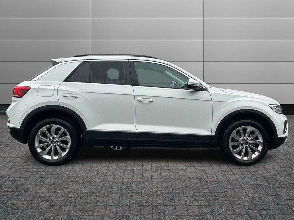 Volkswagen T-Roc 1.5 Tsi Match Dsg Euro 6 Ss CV74XPP White #4