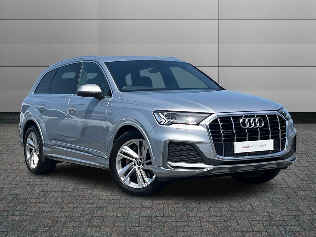 Audi Q7 3.0 Tdi V6 45 S Line Tiptronic Quattro Euro 6 Ss Silver