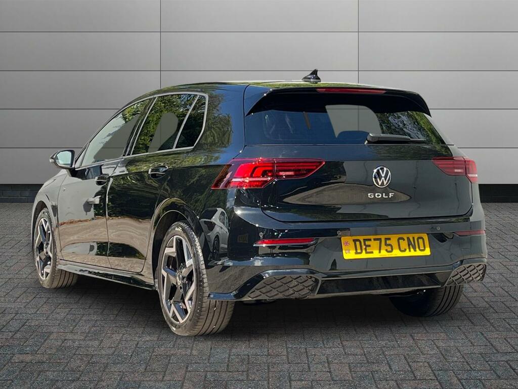 Volkswagen Golf 1.5 Tsi R-line Euro 6 Ss DE75CNO Black #2