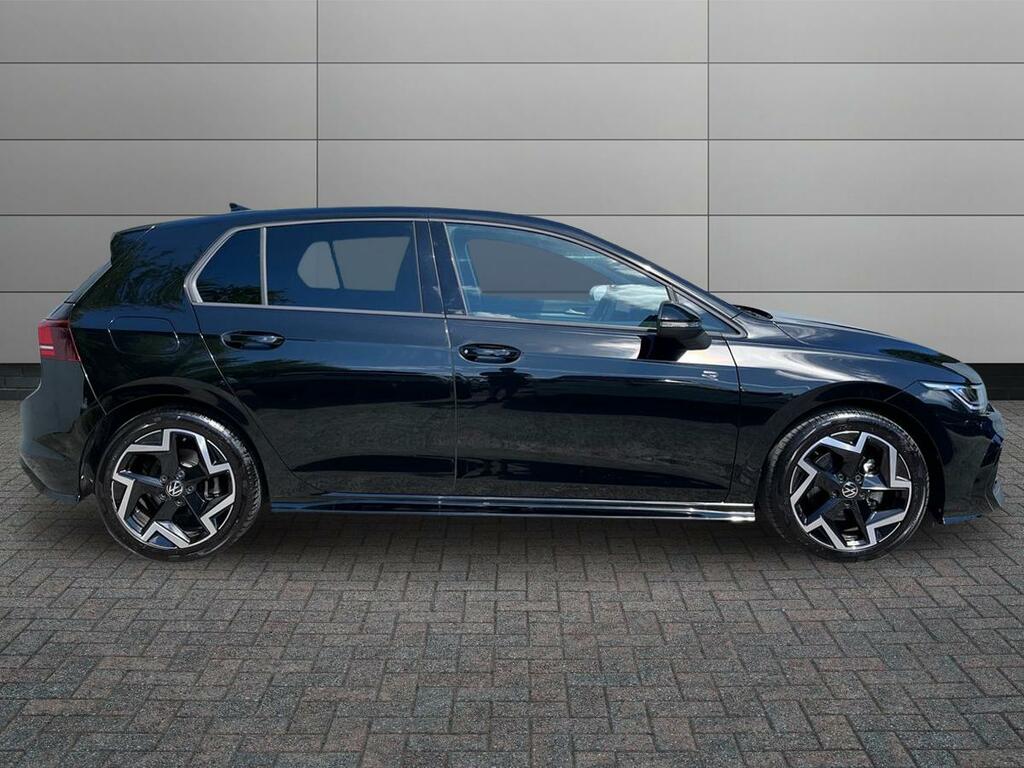Volkswagen Golf 1.5 Tsi R-line Euro 6 Ss DE75CNO Black #5