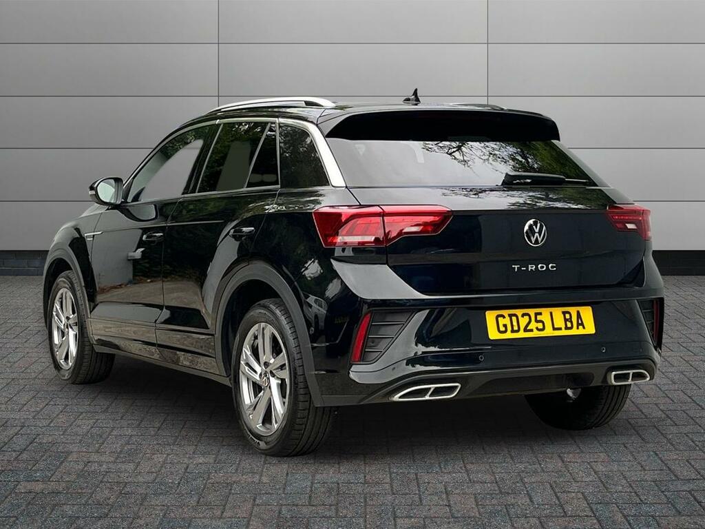 Volkswagen T-Roc 1.5 Tsi R-line Euro 6 Ss GD25LBA Black #2