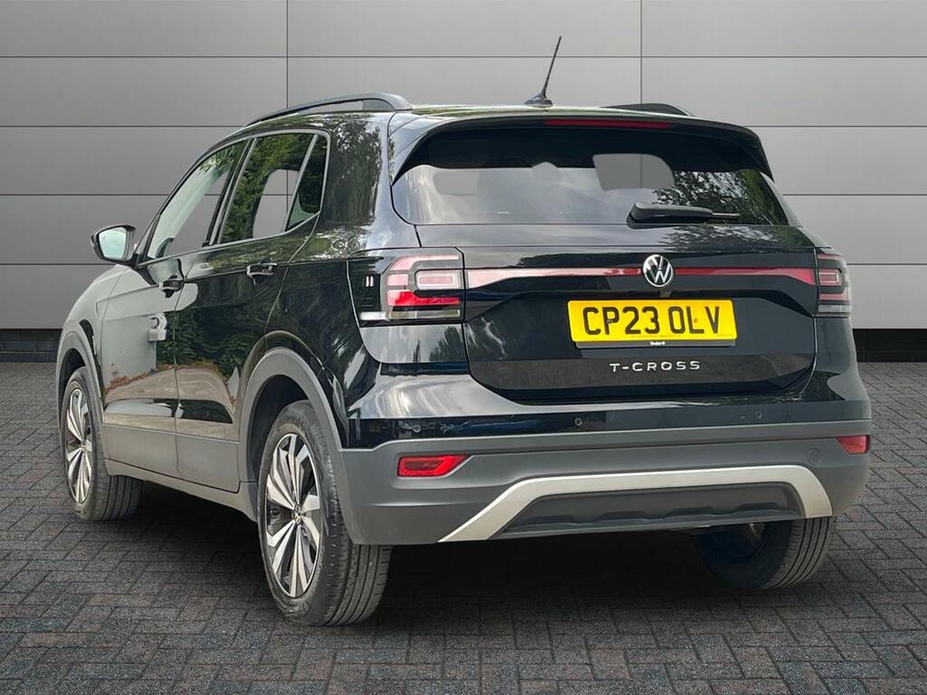 Volkswagen T-Cross 1.0 Tsi Black Edition Euro 6 Ss CP23OLV Black #2