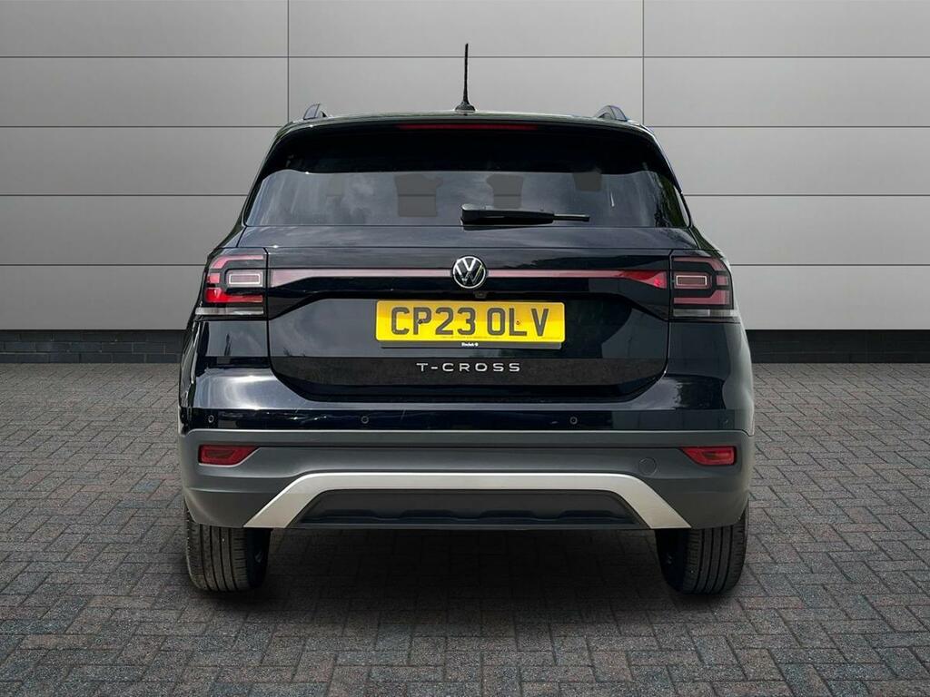 Volkswagen T-Cross 1.0 Tsi Black Edition Euro 6 Ss CP23OLV Black #6