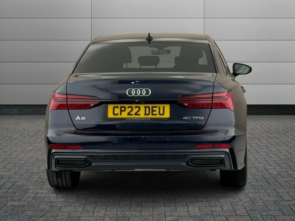 Audi A6 Saloon 2.0 Tfsi 40 Black Edition S Tronic Euro 6 Ss Blue #6