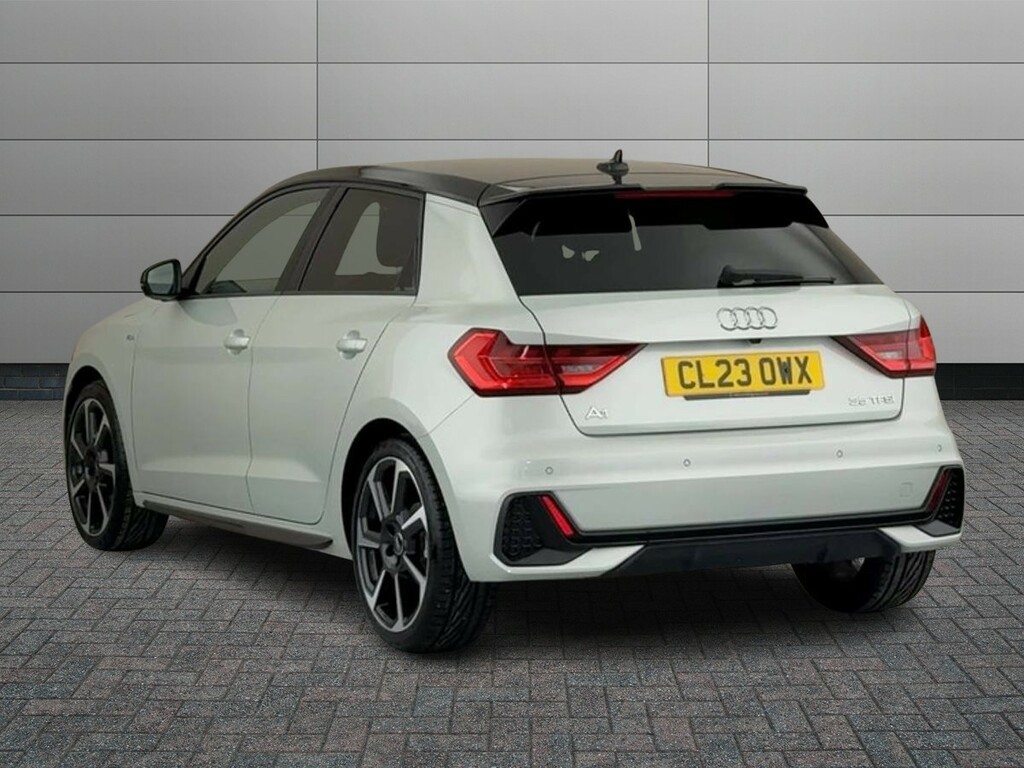 Audi A1 1.5 Tfsi 35 Black Edition Sportback S Tronic Euro CL23OWX Silver #2