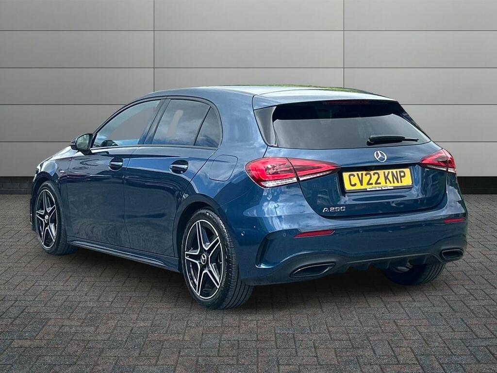 Mercedes-Benz A Class 2.0 A250 Amg Line Edition Executive Hatchback CV22KNP Blue #2