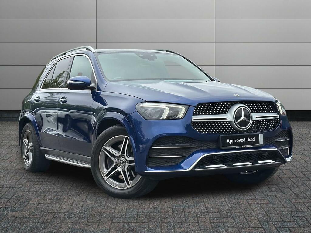 Mercedes-Benz GLE Class 2.0 Gle300d Amg Line Premium Plus G-tronic 4Mati Blue