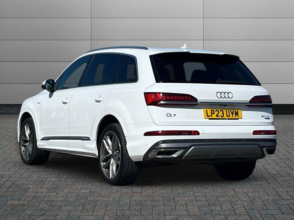 Audi Q7 3.0 Tdi V6 50 S Line Tiptronic Quattro Euro 6 Ss LP23UYM White #2