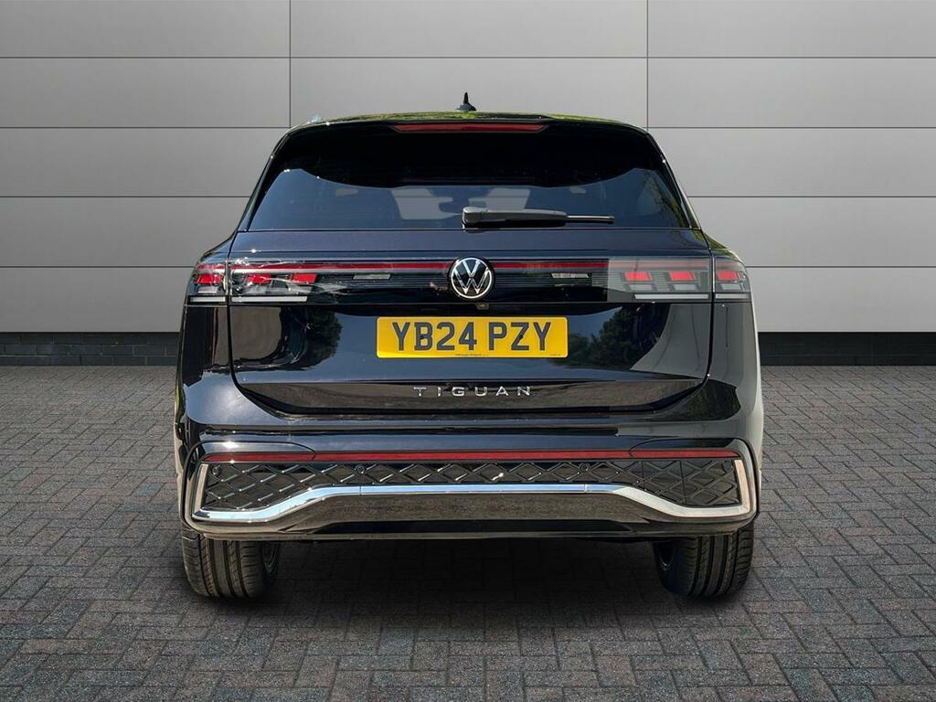 Volkswagen Tiguan 2.0 Tdi R-line Dsg Euro 6 Ss YB24PZY Black #6