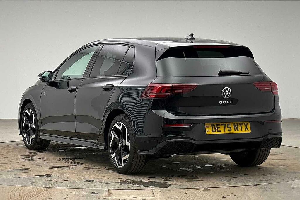 Volkswagen Golf 1.5 Tsi R-line Euro 6 Ss DE75NTX Black #3