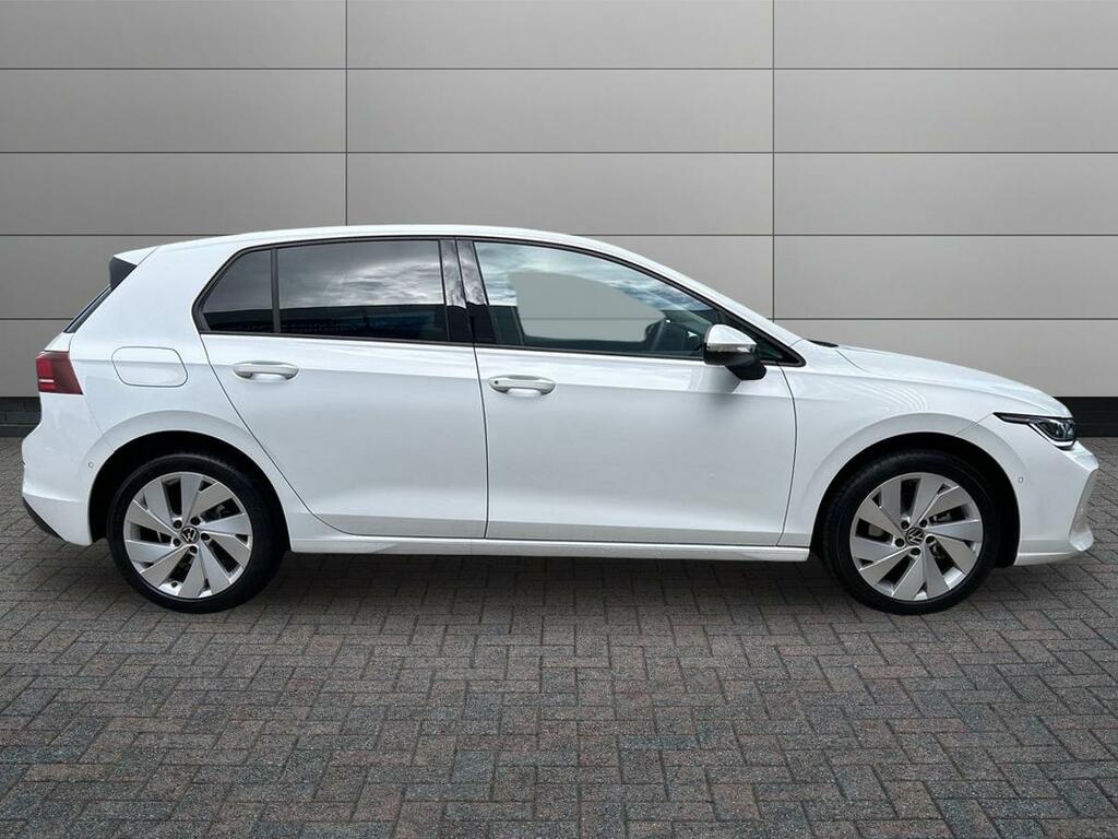 Volkswagen Golf 1.5 Etsi Mhev Match Dsg Euro 6 Ss CK26RRX White #5