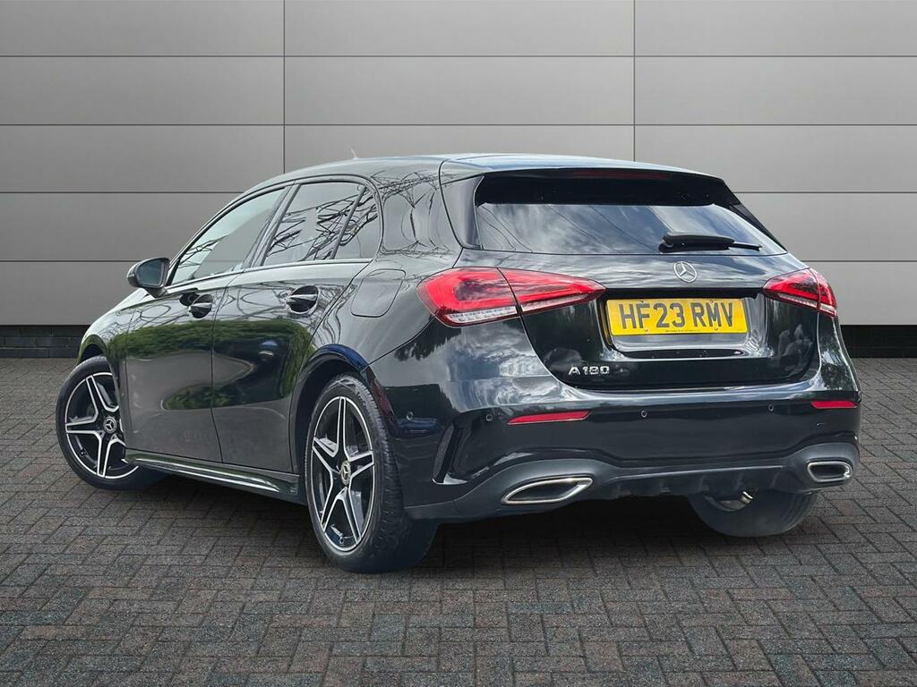 Mercedes-Benz A Class 1.3 A180 Amg Line Executive 7G-dct Euro 6 Ss HF23RMV Black #2