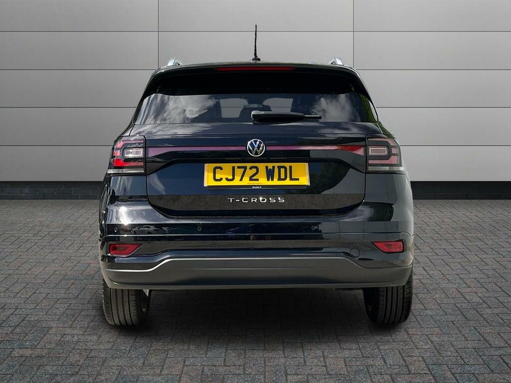 Volkswagen T-Cross 1.0 Tsi 110 R-line Volkswagen Warranty CJ72WDL Black #6