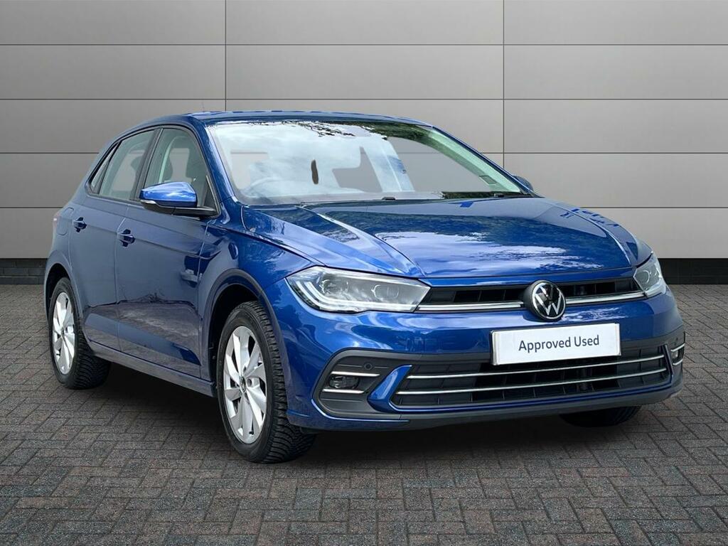 Volkswagen Polo 1.0 Tsi Style Euro 6 Ss CU73TYB Blue