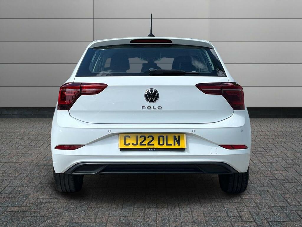Volkswagen Polo 1.0 Tsi Style Euro 6 Ss CJ22OLN White #6