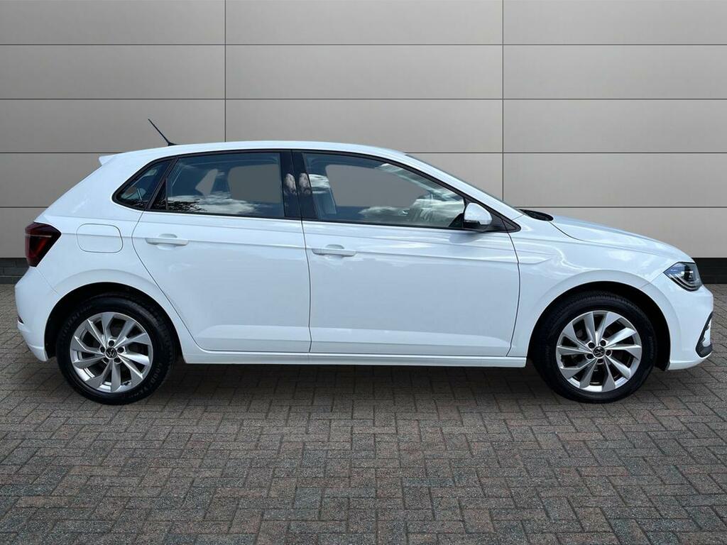 Volkswagen Polo 1.0 Tsi Style Euro 6 Ss CJ22OLN White #5