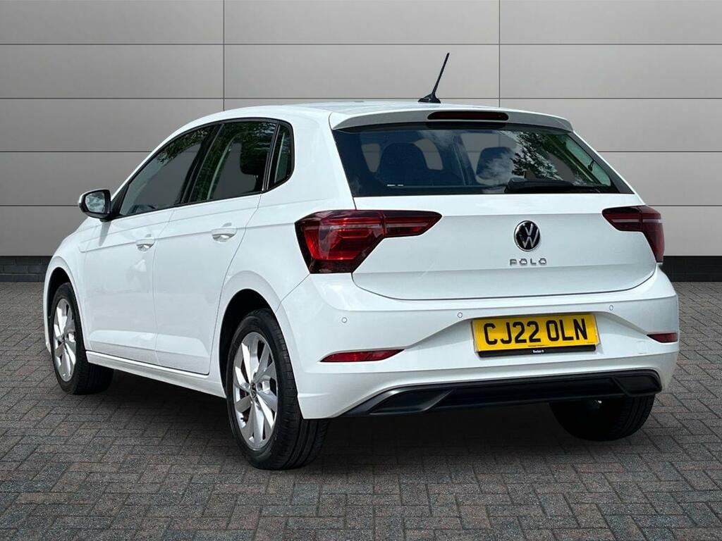 Volkswagen Polo 1.0 Tsi Style Euro 6 Ss CJ22OLN White #2