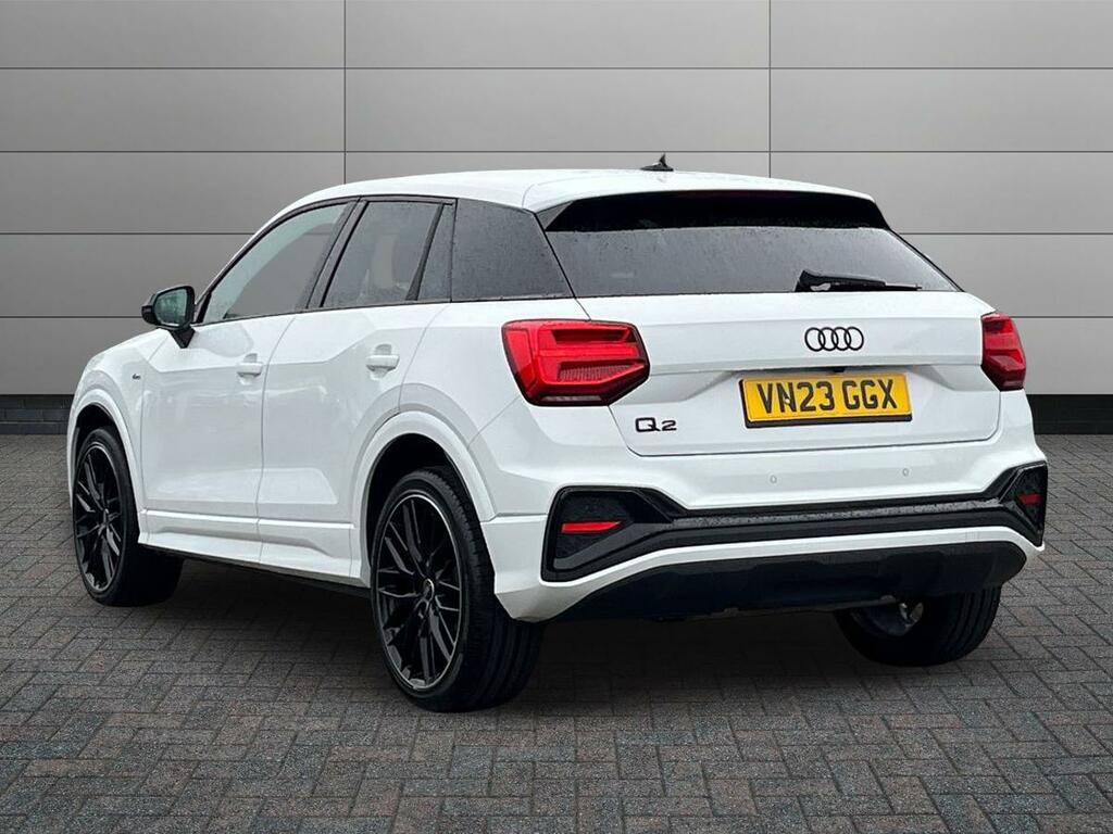 Audi Q2 1.5 Tfsi Cod 35 Black Edition S Tronic Euro 6 Ss VN23GGX White #2