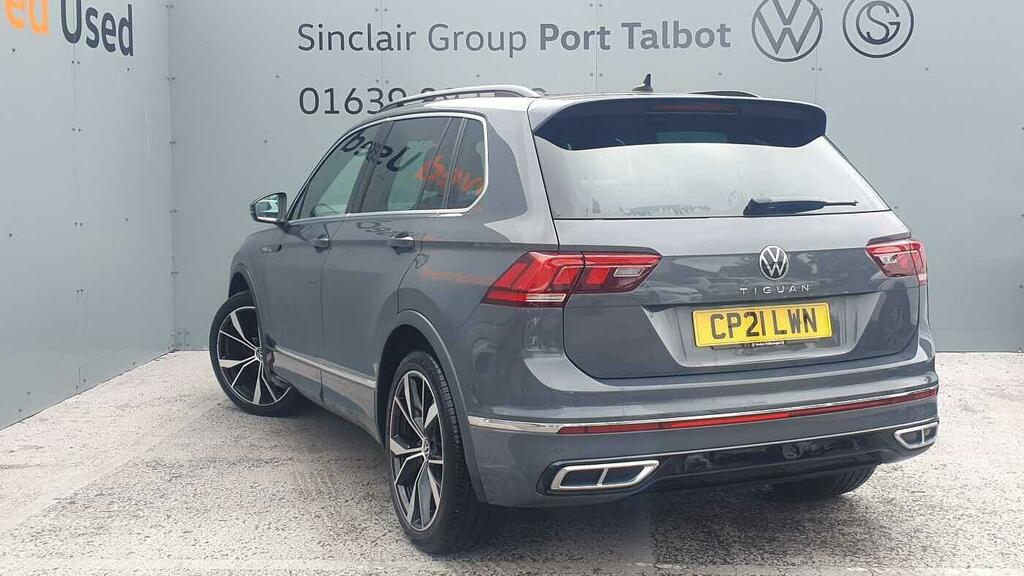 Volkswagen Tiguan 1.5 Tsi R-line Dsg Euro 6 Ss CP21LWN Grey #3