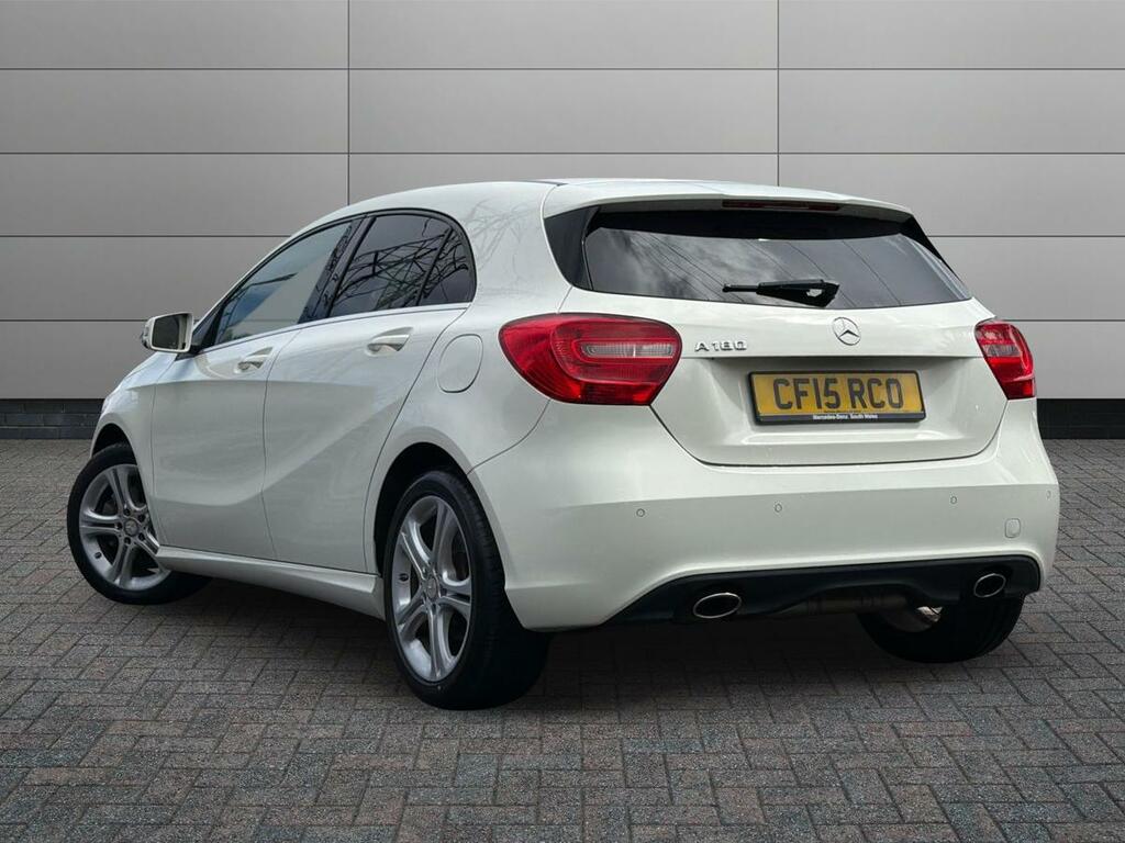Mercedes-Benz A Class 1.6 A180 Sport Euro 6 Ss White #2
