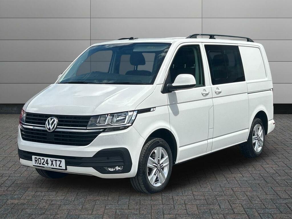 Volkswagen Transporter 2.0 Tdi T32 Highline Kombi Dsg Fwd Swb Euro 6 Ss RO24XTZ White #3