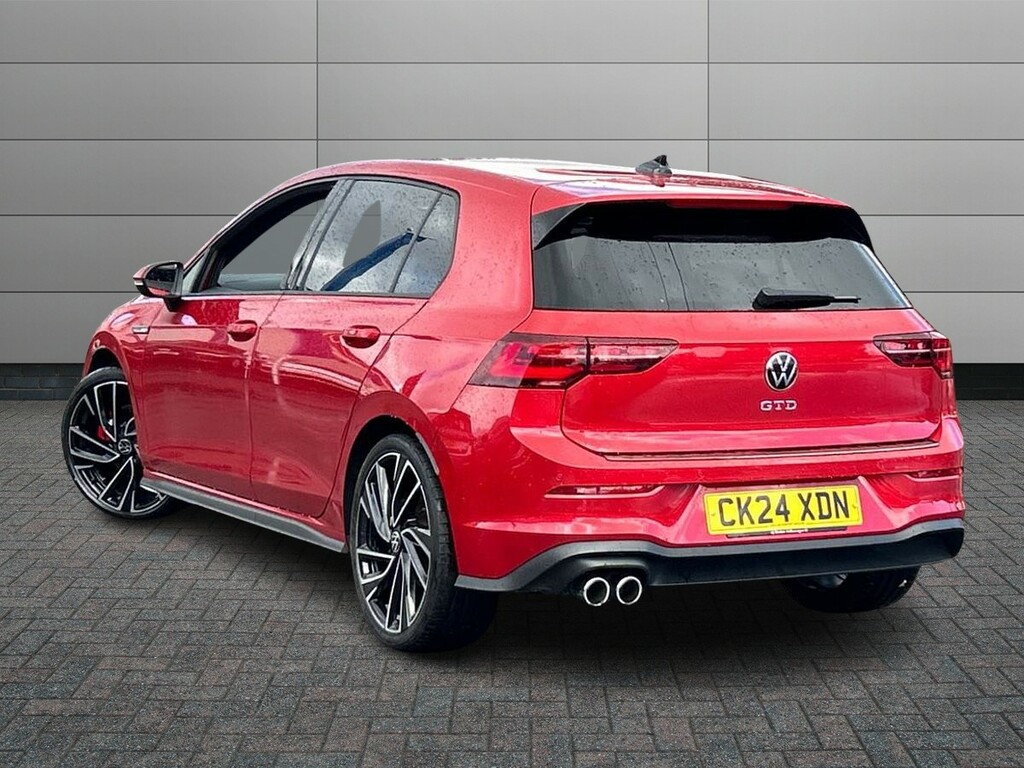 Volkswagen Golf 2.0 Tdi Gtd Dsg Euro 6 Ss CK24XDN Red #2