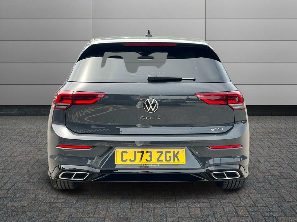 Volkswagen Golf 1.5 Etsi Mhev R-line Hatchback Hybrid D CJ73ZGK Grey #6