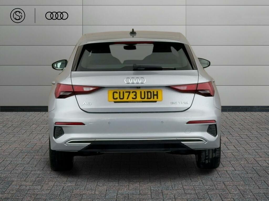 Audi A3 1.5 Tfsi 35 Sport Sportback S Tronic Euro 6 Ss CU73UDH Silver #6