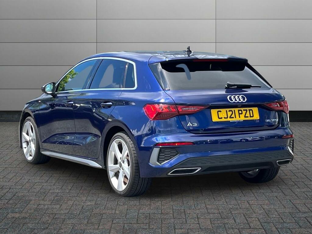 Audi A3 1.5 Tfsi 35 S Line Sportback Euro 6 Ss Blue #2