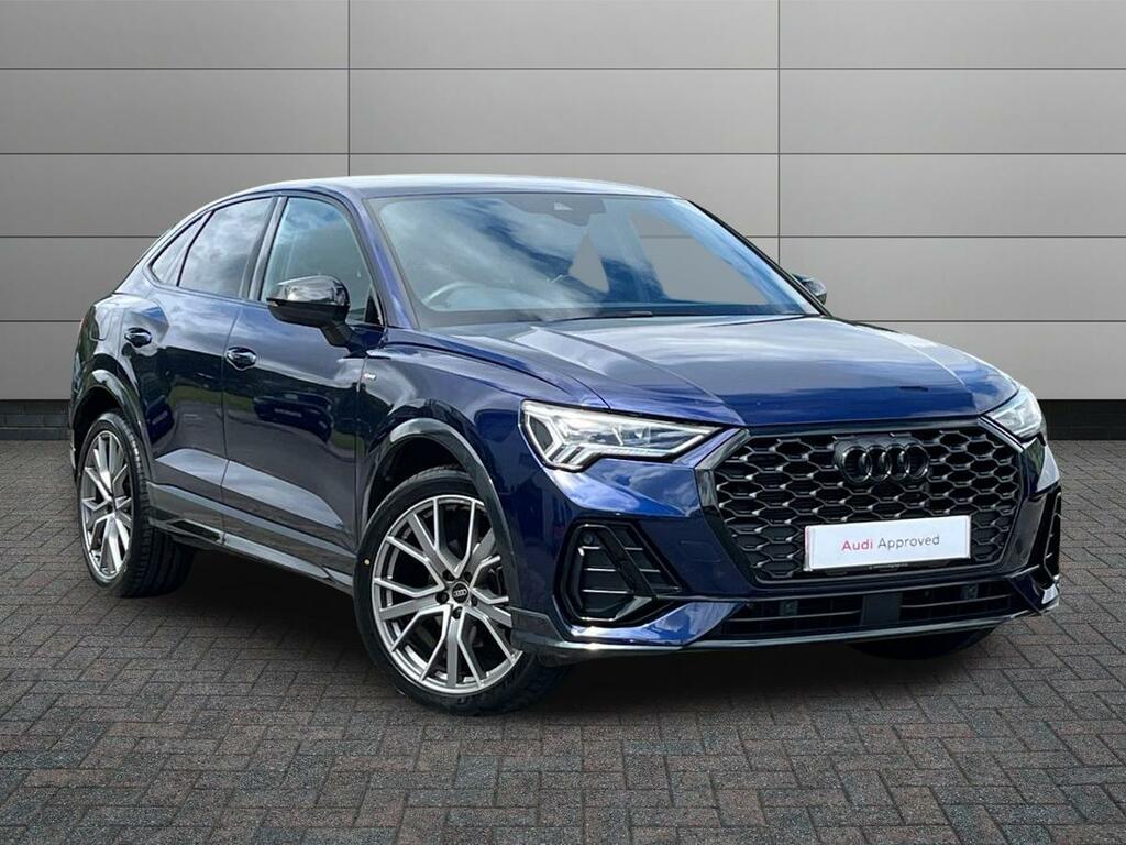 Audi Q3 1.5 Tfsi Cod 35 Black Edition Sportback S Tronic E Blue