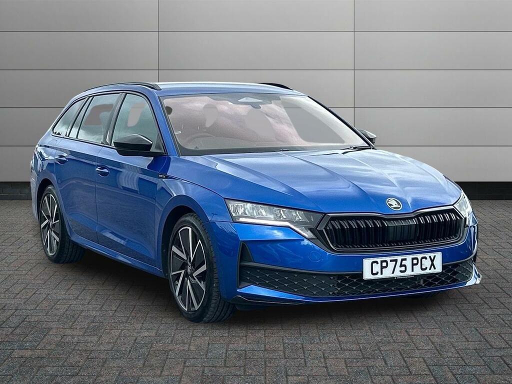 Skoda Octavia 2.0 Tdi Sportline Dsg Euro 6 Ss CP75PCX Blue