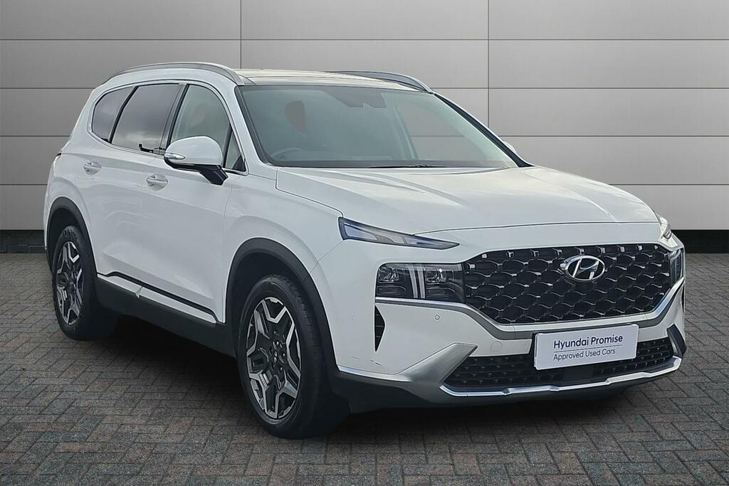Hyundai Santa Fe 1.6 H T-gdi Ultimate Euro 6 Ss CP73JCO White