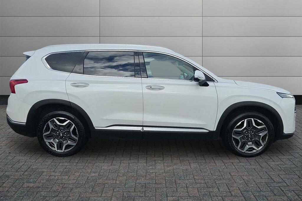 Hyundai Santa Fe 1.6 H T-gdi Ultimate Euro 6 Ss CP73JCO White #5