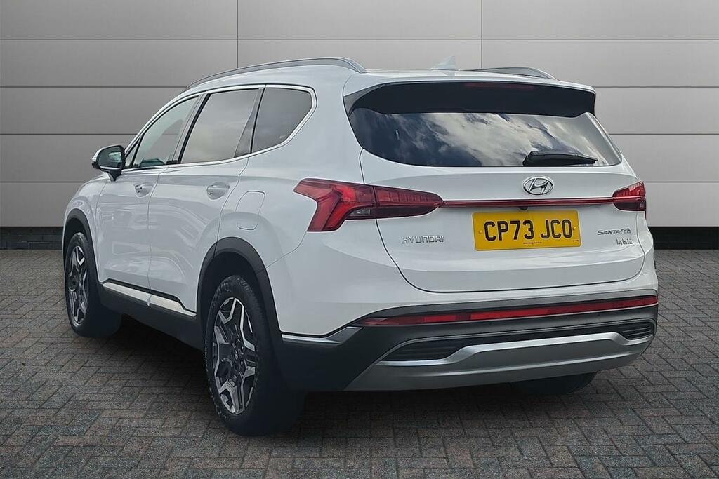 Hyundai Santa Fe 1.6 H T-gdi Ultimate Euro 6 Ss CP73JCO White #2