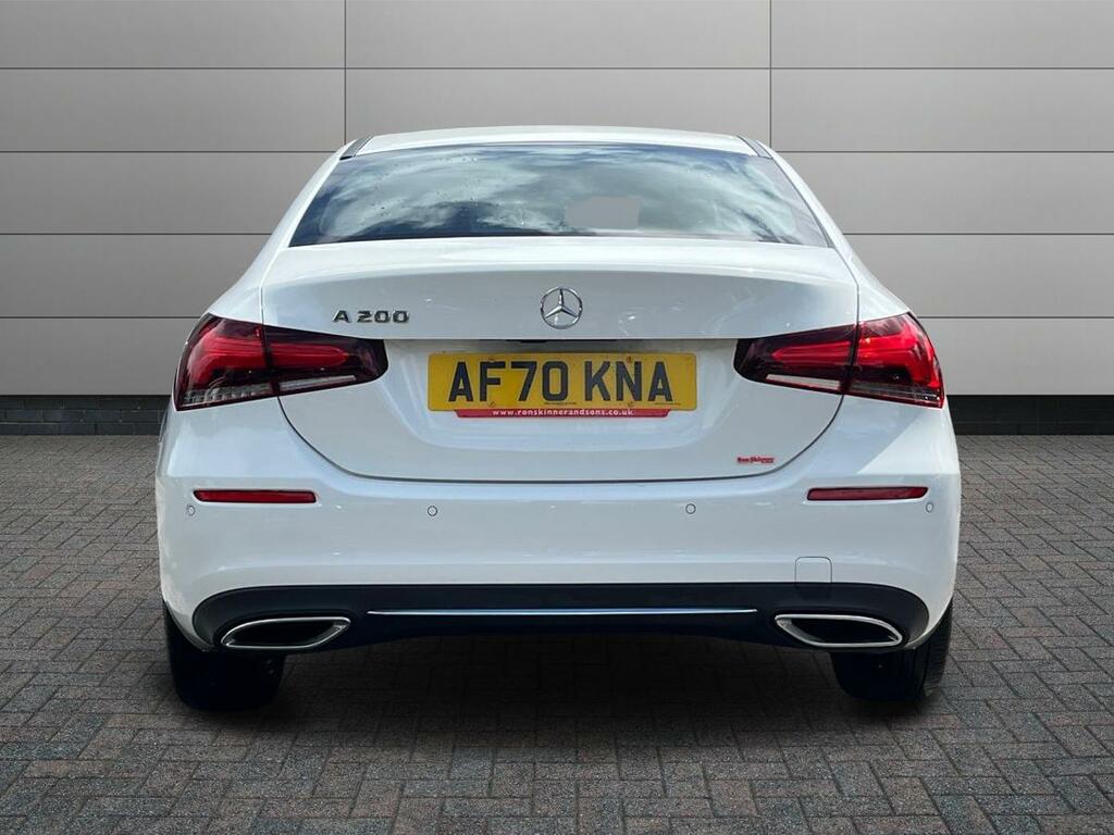 Mercedes-Benz A Class 1.3 A200 Sport Executive 7G-dct Euro 6 Ss AF70KNA White #6