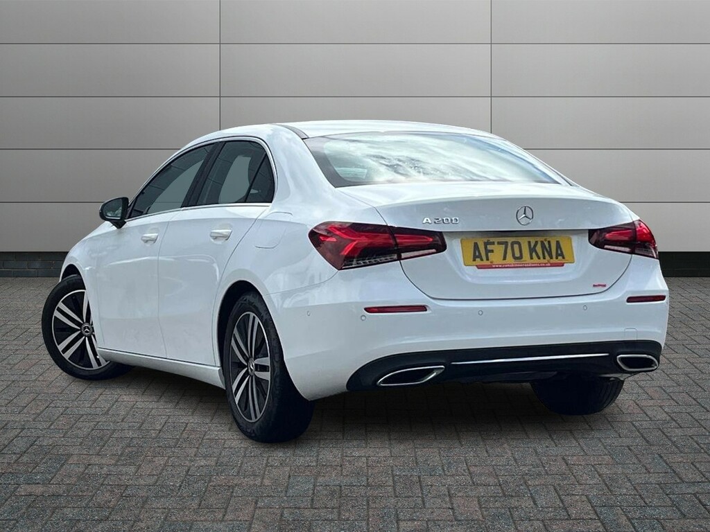 Mercedes-Benz A Class 1.3 A200 Sport Executive 7G-dct Euro 6 Ss AF70KNA White #2