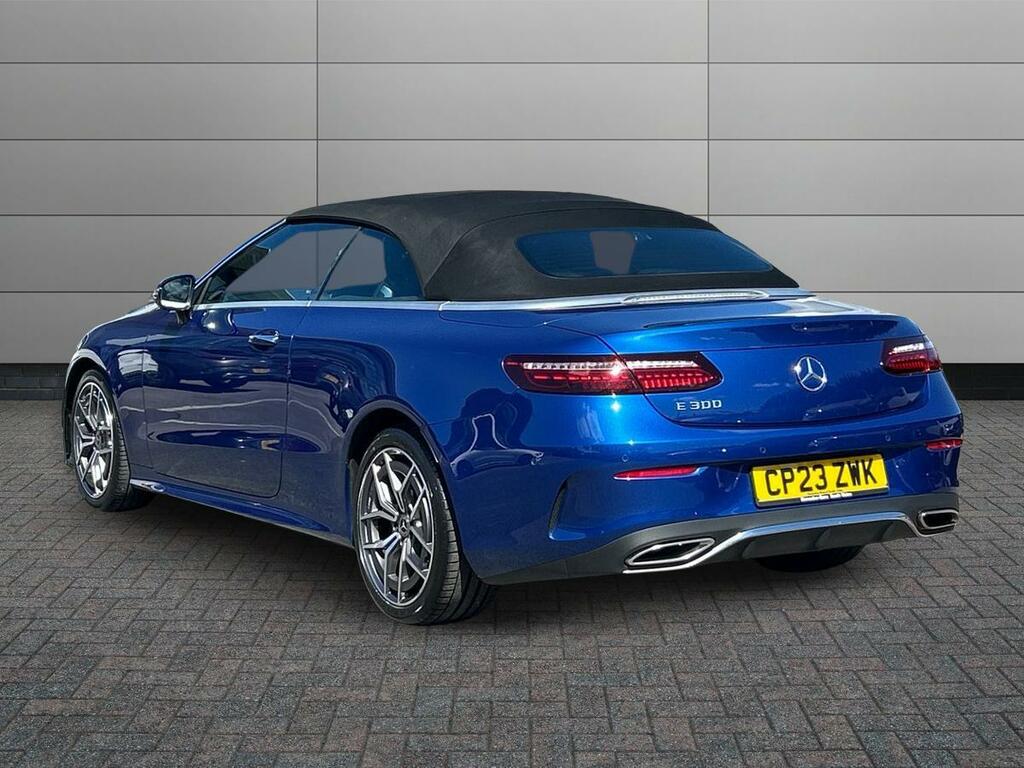 Mercedes-Benz E Class 2.0 E300h Mhev Amg Line Premium Cabriolet G-tron Blue #2
