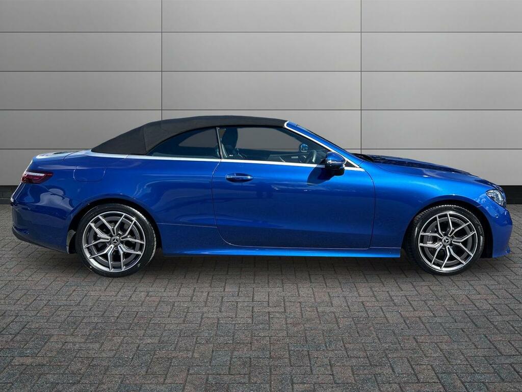 Mercedes-Benz E Class 2.0 E300h Mhev Amg Line Premium Cabriolet G-tron Blue #5