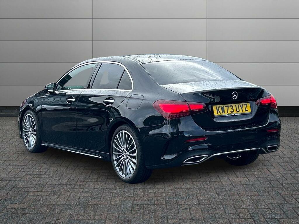 Mercedes-Benz A Class 1.3 A200h Mhev Amg Line Premium Plus 7G-dct Euro KW73UYZ Black #2