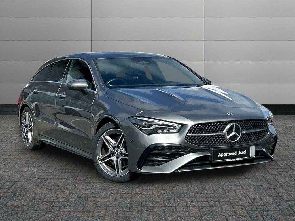 Mercedes-Benz CLA Class 1.3 Cla200h Mhev Amg Line Executive Shooting Bra Grey
