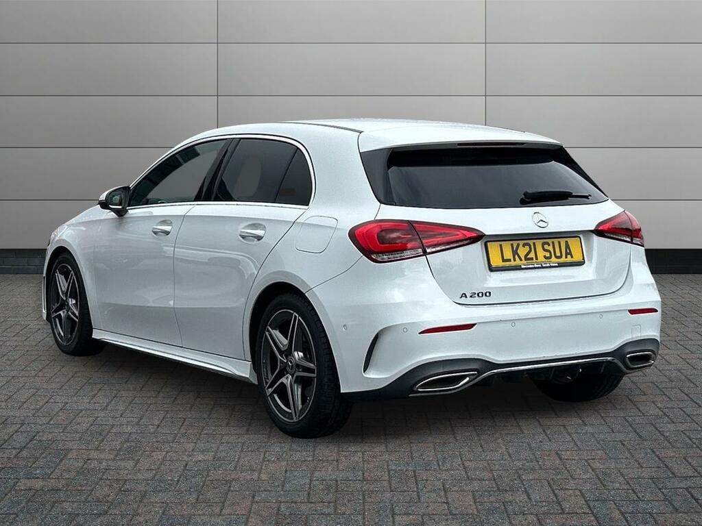 Mercedes-Benz A Class 1.3 A200 Amg Line Executive 7G-dct Euro 6 Ss LK21SUA White #2