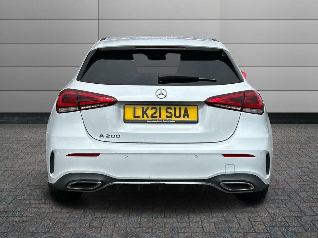 Mercedes-Benz A Class 1.3 A200 Amg Line Executive 7G-dct Euro 6 Ss LK21SUA White #6