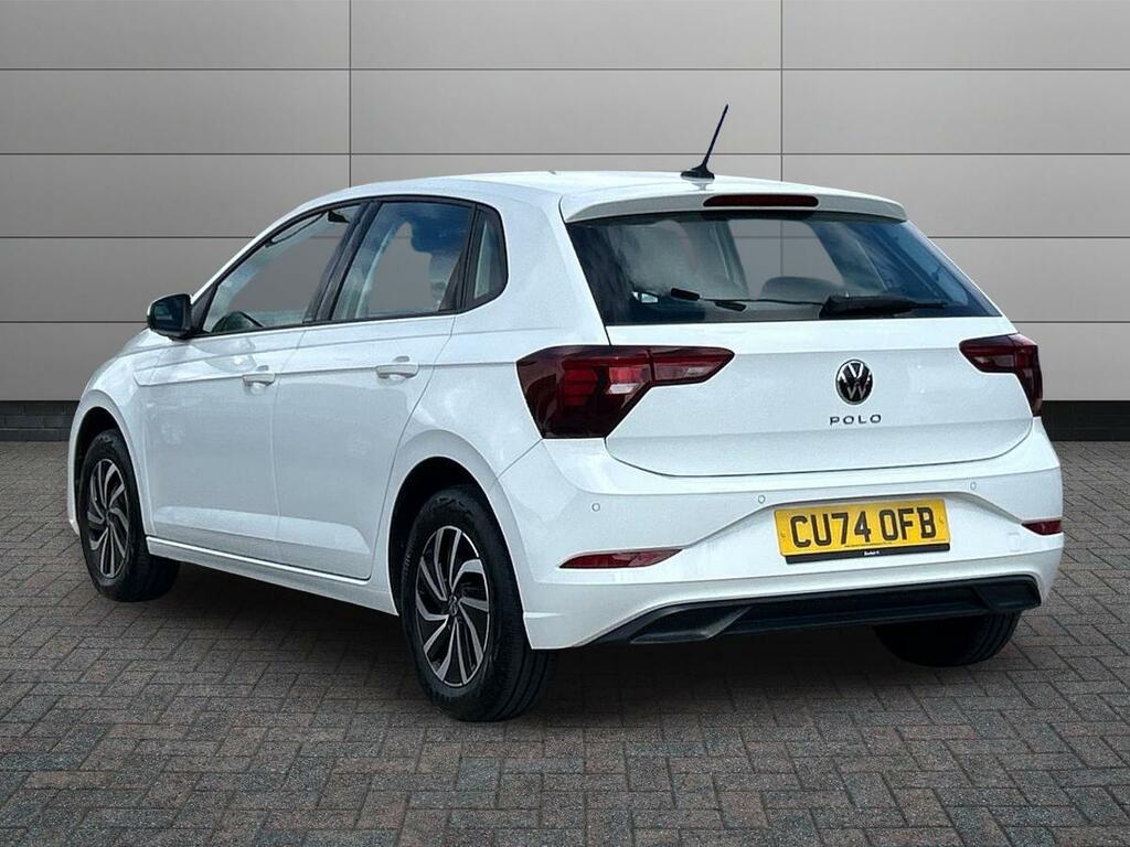 Volkswagen Polo 1.0 Tsi Life Euro 6 Ss CU74OFB White #2